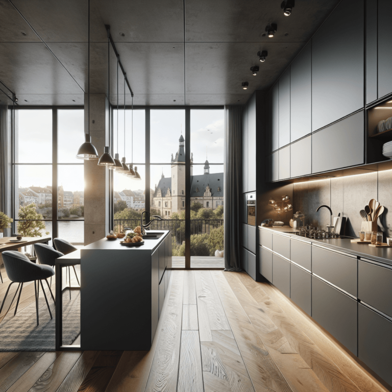 anthrazitfarbene Design Küche-Nürnberg