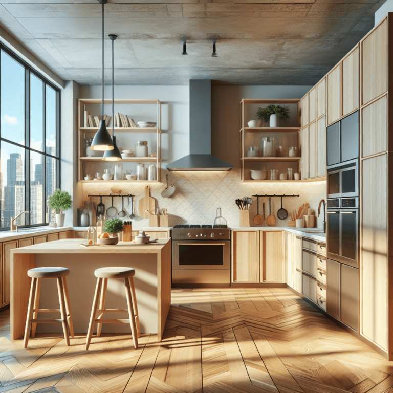 beige Küche im Loftstil-Nürnberg