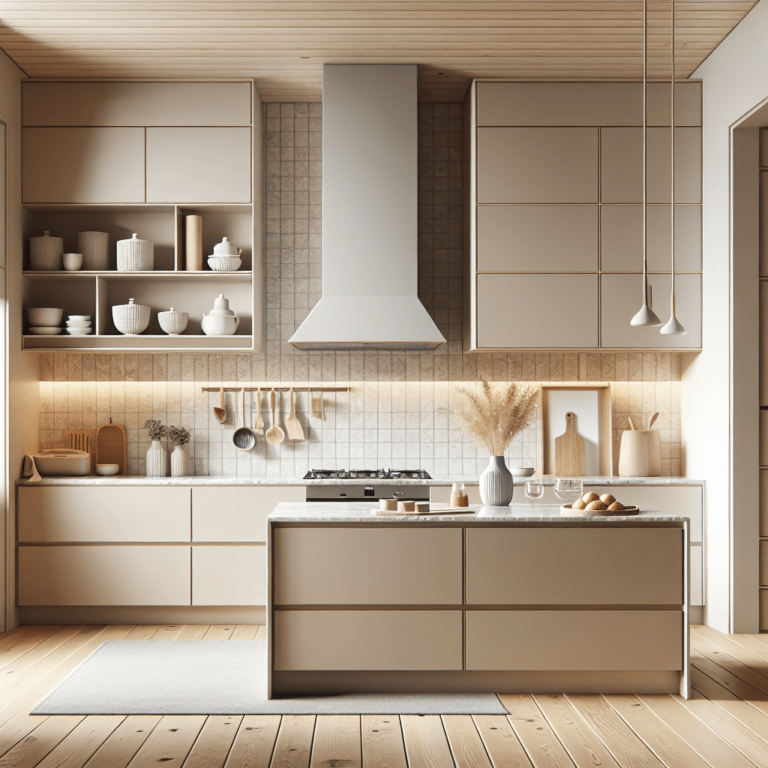 beige Küche in L-Form-Nürnberg