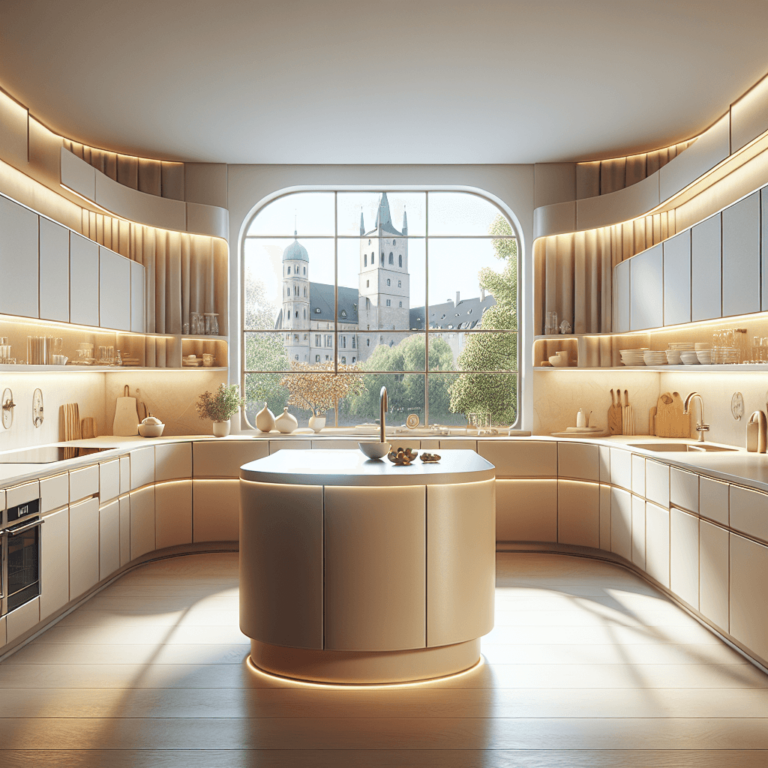 beige Küche in U-Form-Nürnberg