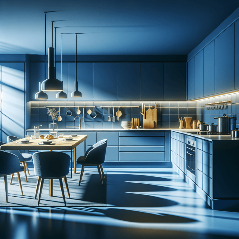 blaue Komplett Küche-Nürnberg