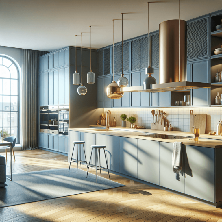 blaugraue Komplett Küche-Nürnberg