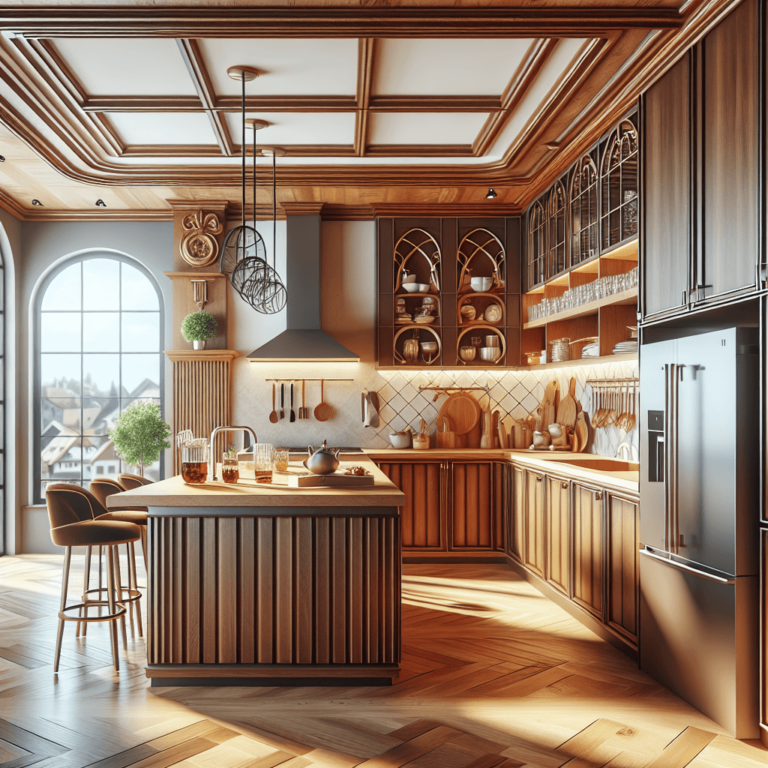 braune Amerikanische Küche-Nürnberg