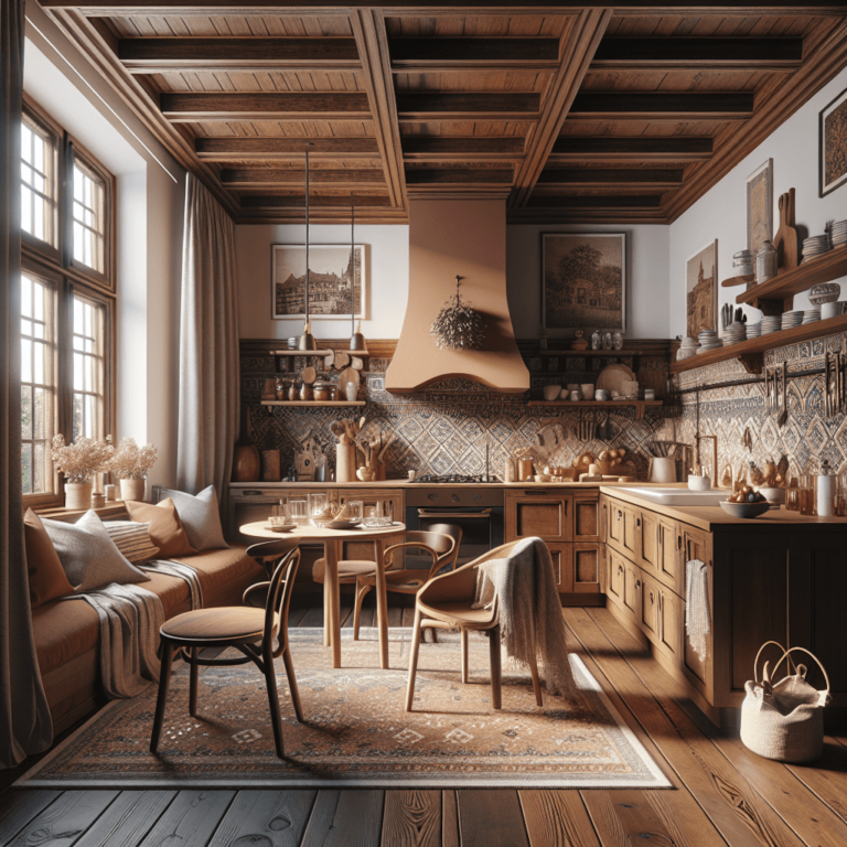 braune Boho Style Küche-Nürnberg