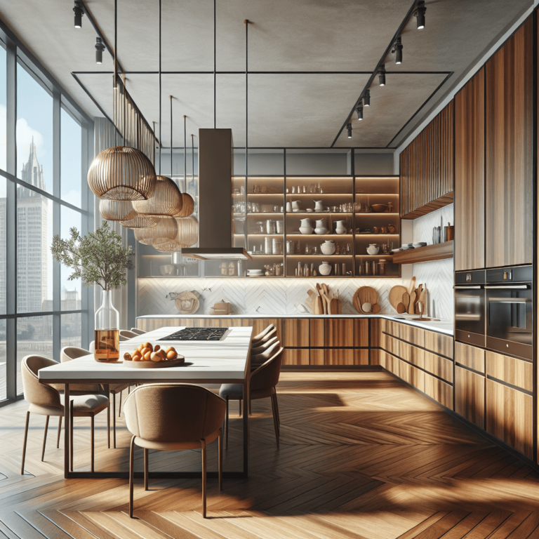 braune Design Küche-Nürnberg