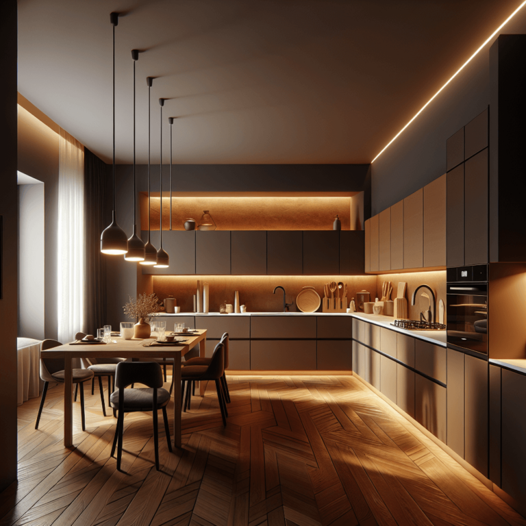 braune Minimalismus Küche-Nürnberg