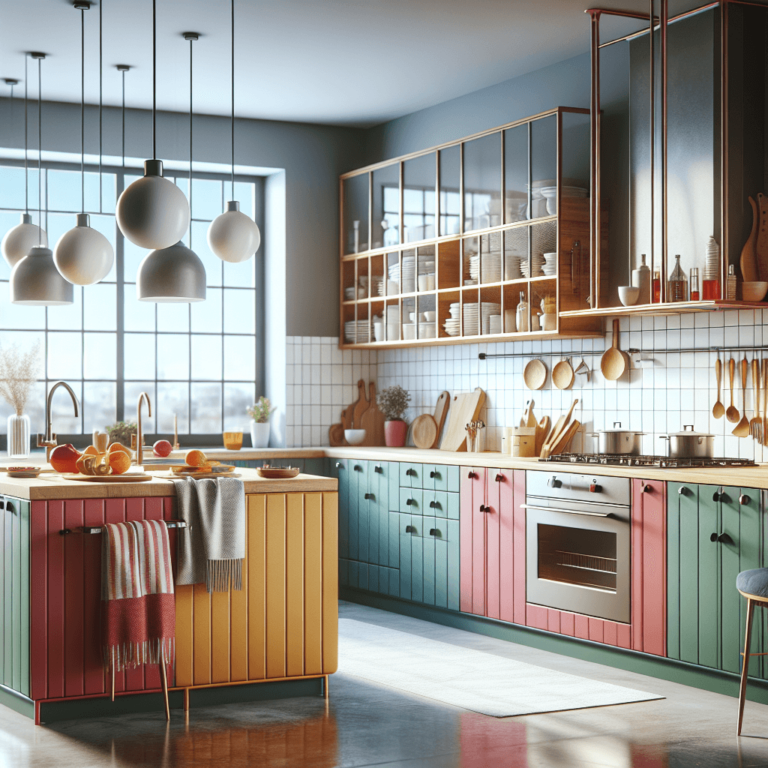 bunte Barrierefreie Küche-Nürnberg