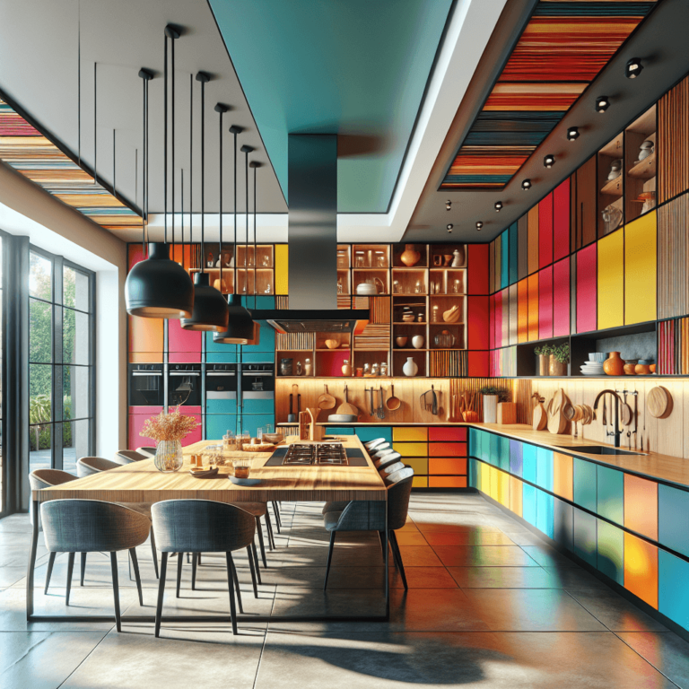 bunte Design Küche-Nürnberg