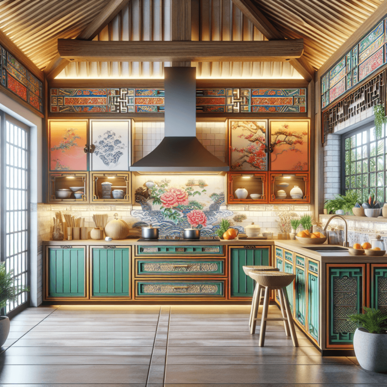 bunte Küche im asiatischen Stil-Nürnberg