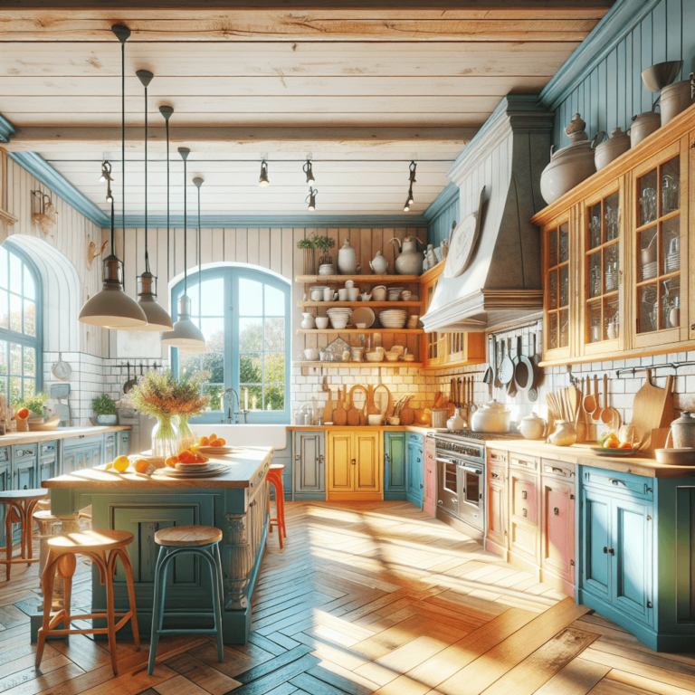 bunte Landhausküche-Nürnberg