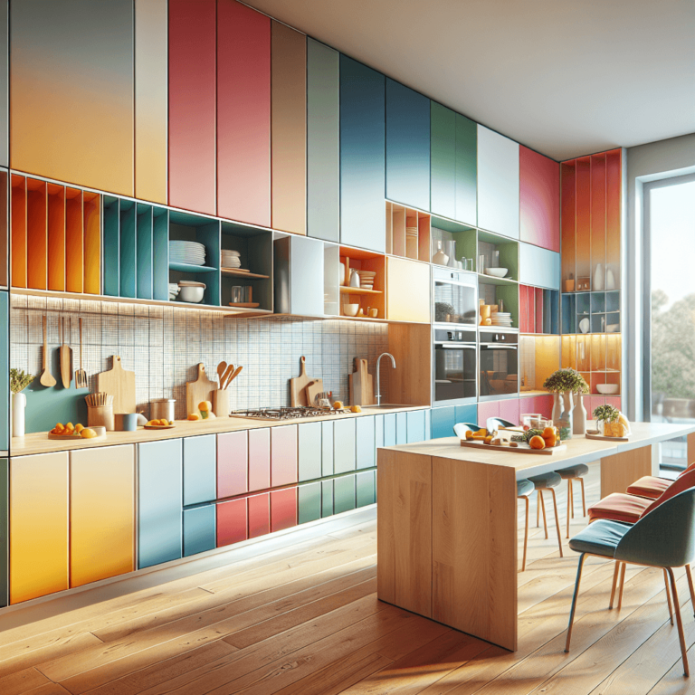 bunte Modulare Küche-Nürnberg