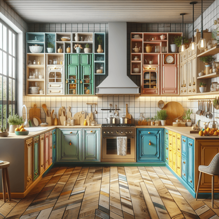 bunte Retro Küche-Nürnberg