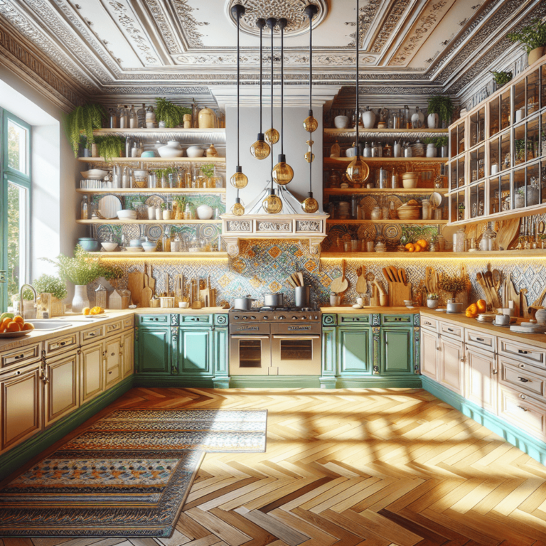 bunte Wohnküche-Nürnberg