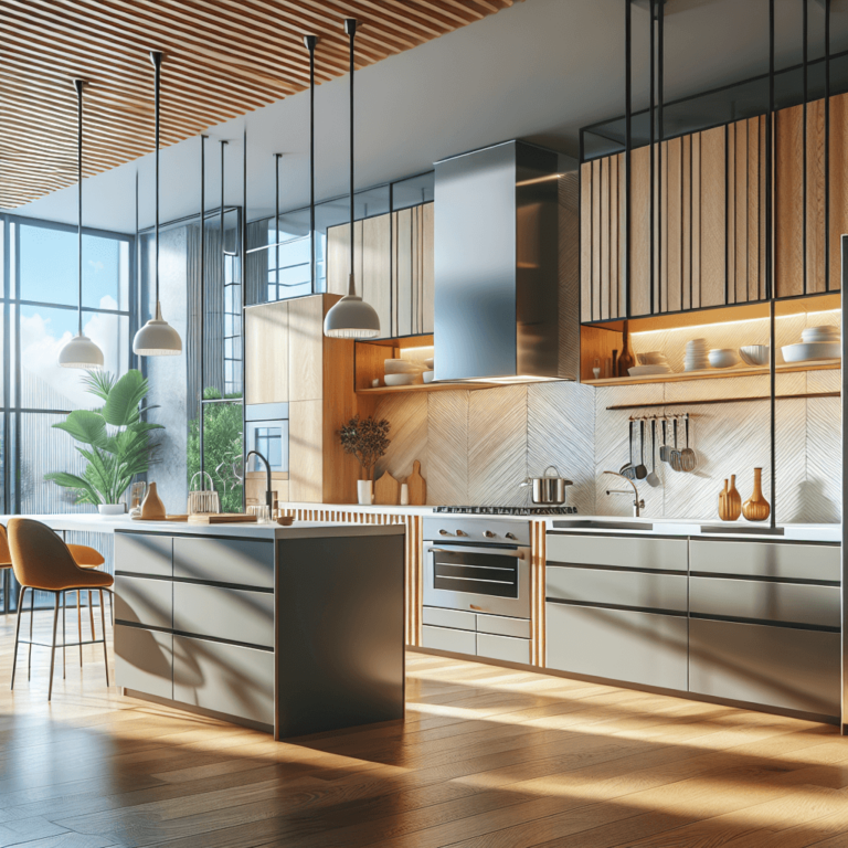 bunte einzeilige Küche-Nürnberg