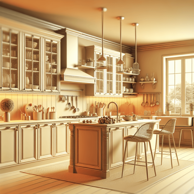 cremefarbene Amerikanische Küche-Nürnberg