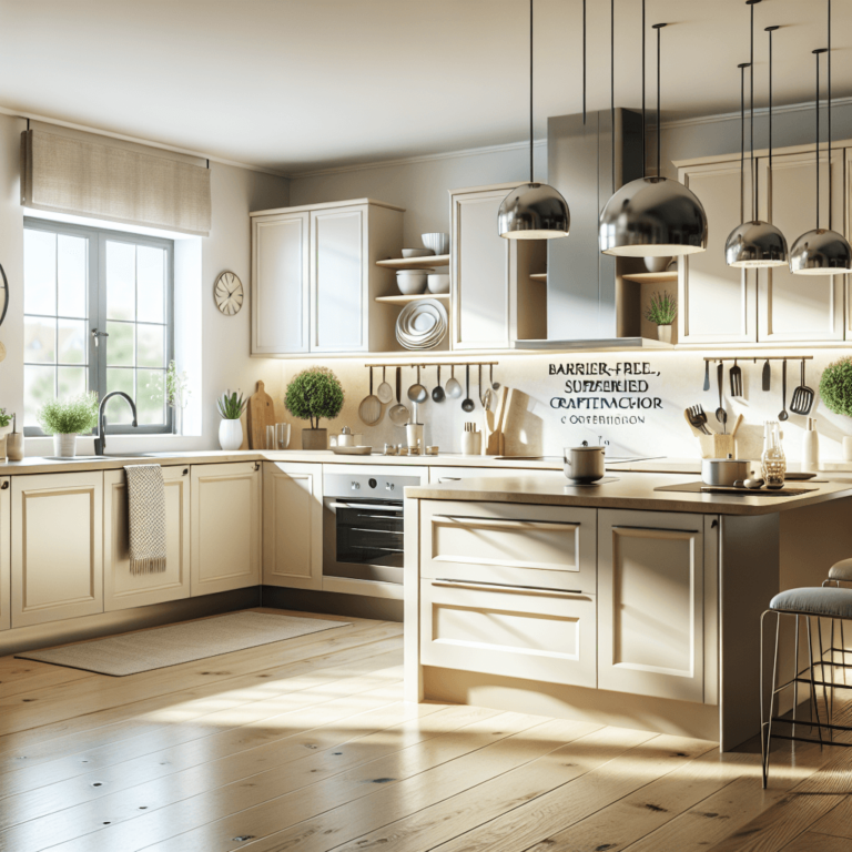 cremefarbene Barrierefreie Küche-Nürnberg