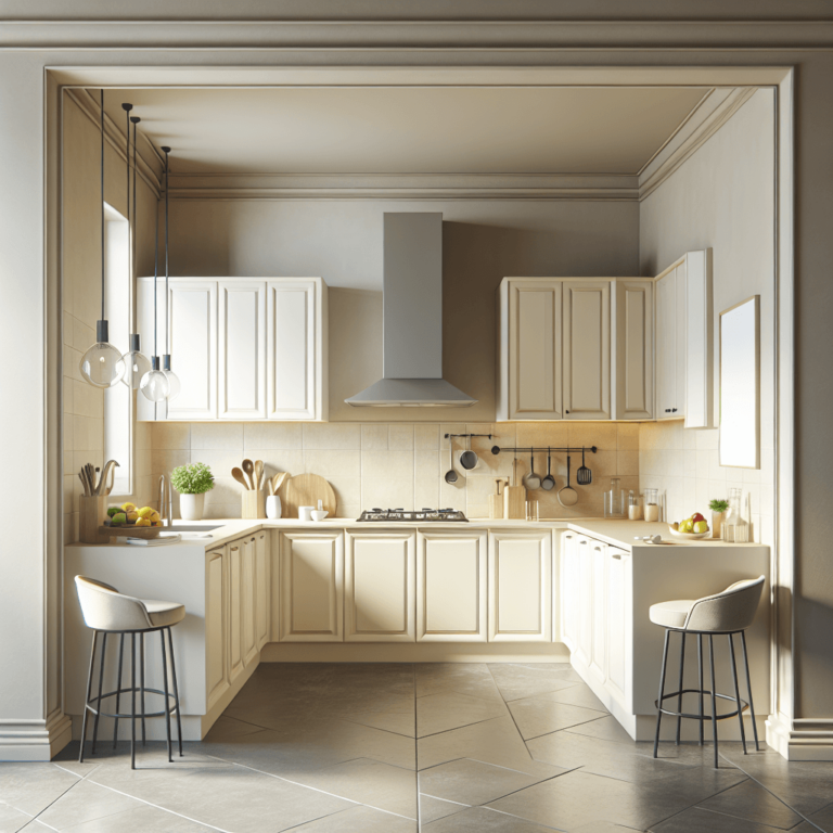 cremefarbene Eck-Küche-Nürnberg