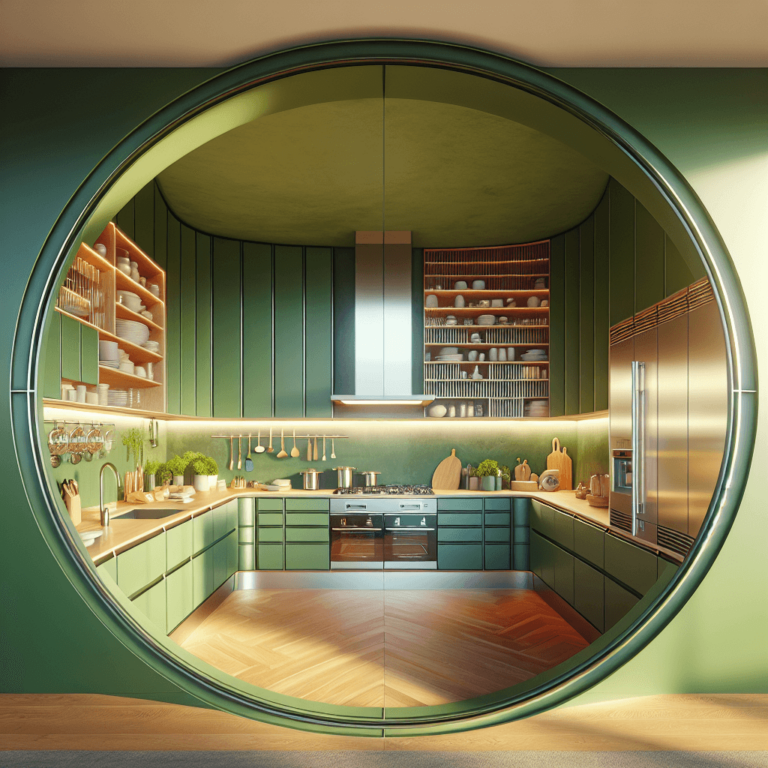 grüne Rondell Küche-Nürnberg