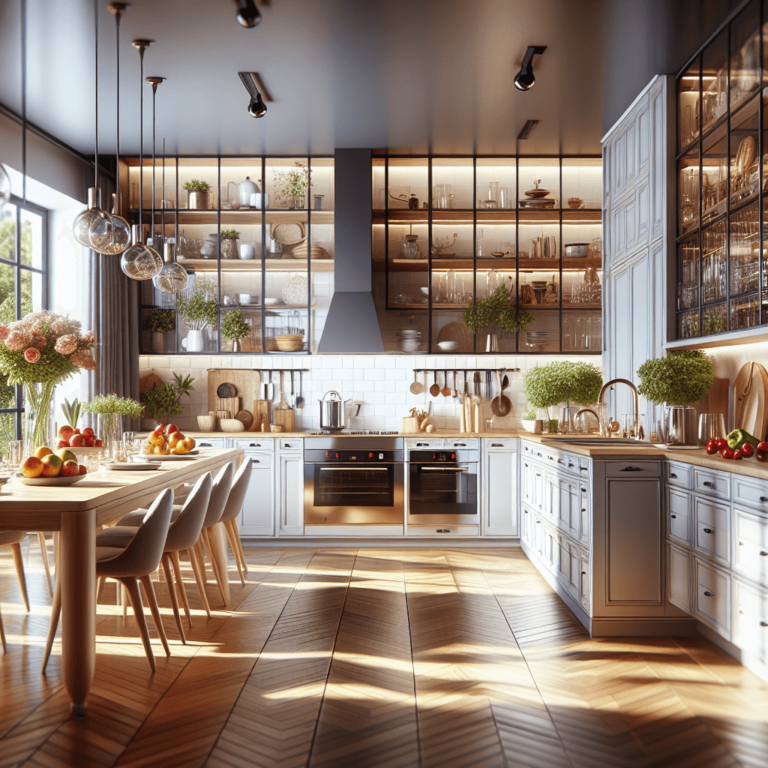 hochglanz Küche im Bauernhausstil-Nürnberg