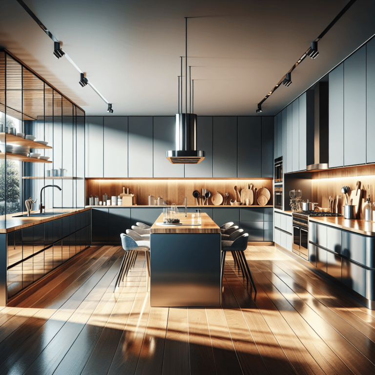 hochglanz einzeilige Küche-Nürnberg