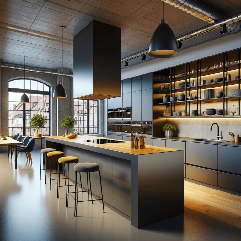 matte Industrielle Küche-Nürnberg