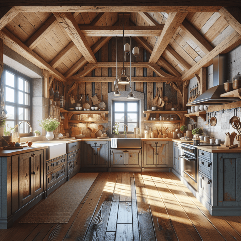 matte Küche im Bauernhausstil-Nürnberg