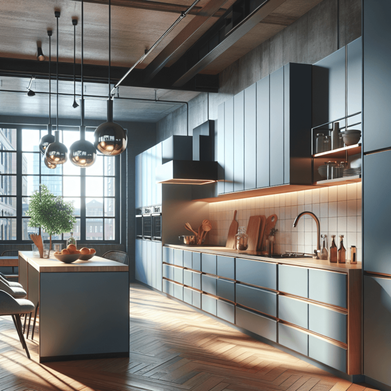 matte Küche im Loftstil-Nürnberg