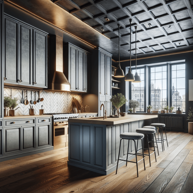 matte Küche im Vintage Chic Stil-Nürnberg