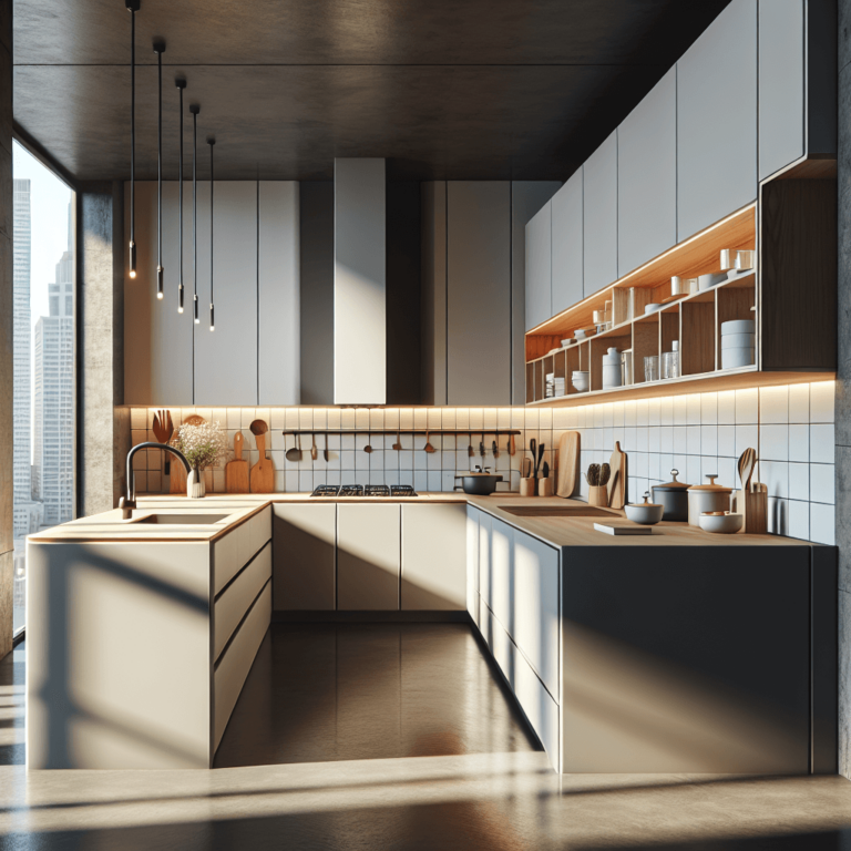 matte Küche in L-Form-Nürnberg