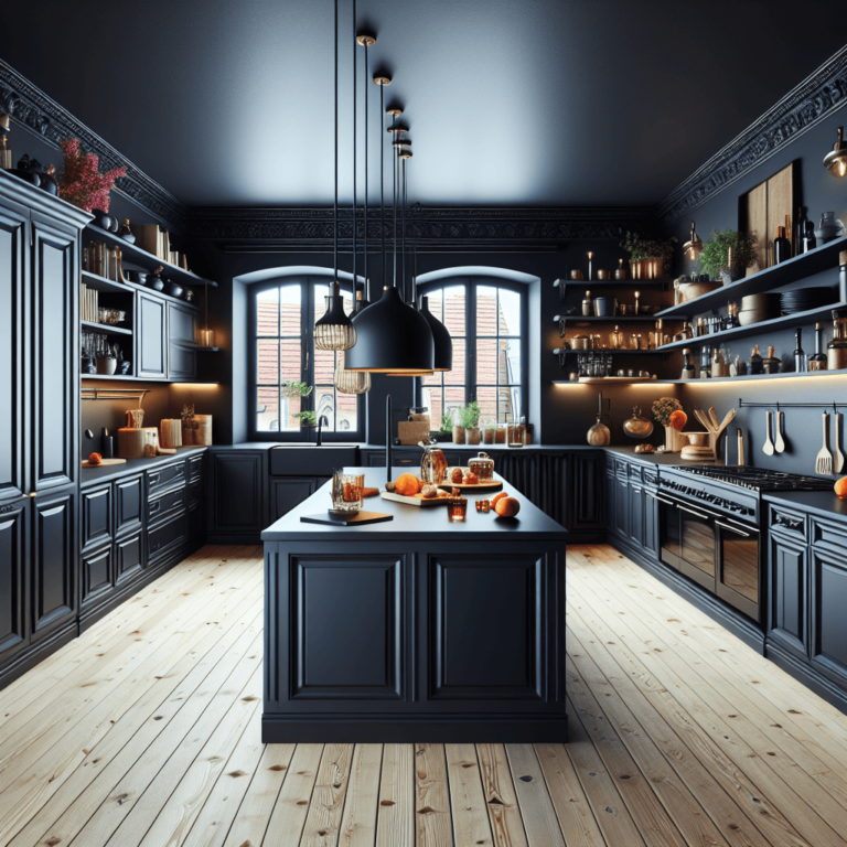 schwarze Komplett Küche-Nürnberg