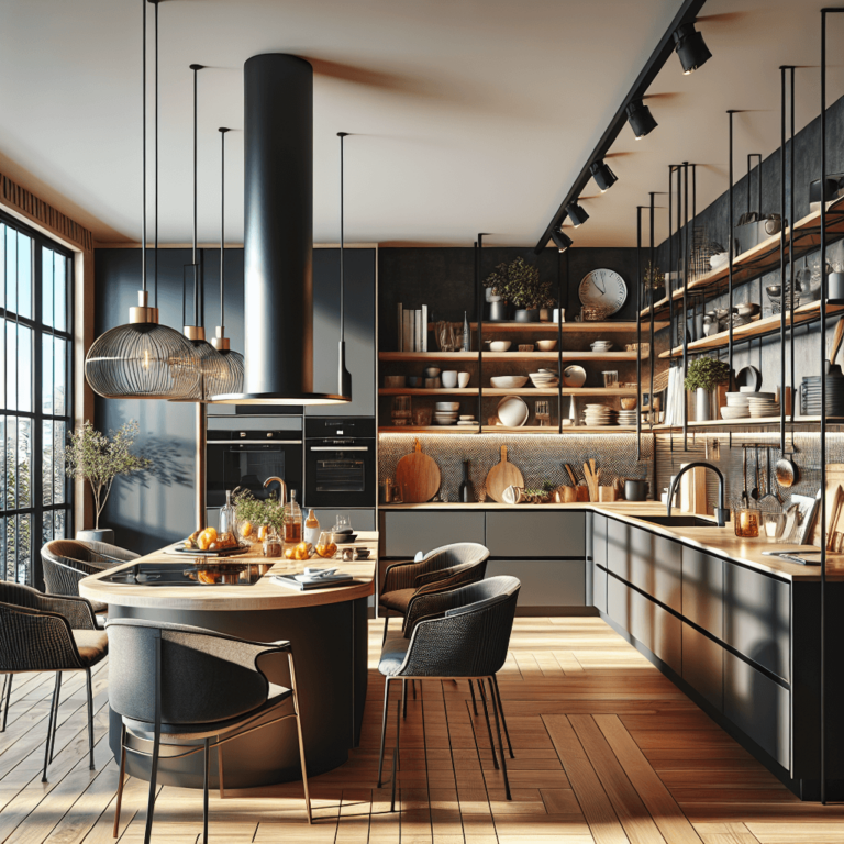 schwarze Rondell Küche-Nürnberg