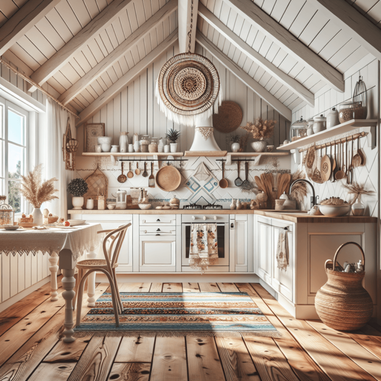 weiße Boho Style Küche-Nürnberg