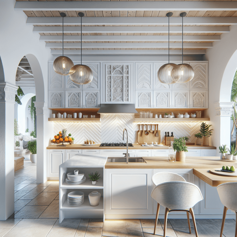 weiße Mediterrane Küche-Nürnberg