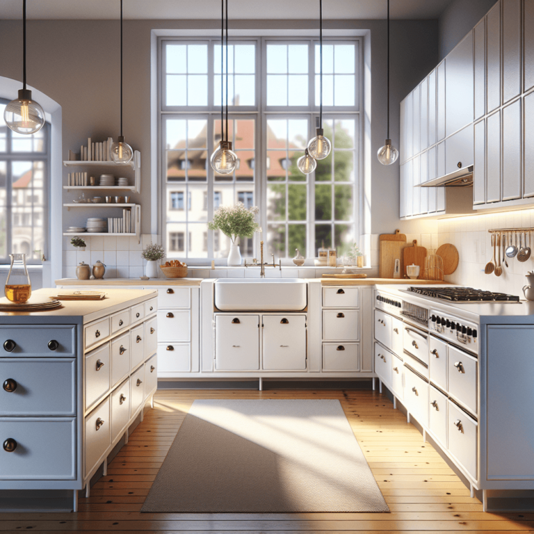 weiße Retro Küche-Nürnberg